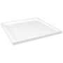 Voir la diapositive 2 : VIDAXL Receveur de douche carre ABS Blanc 80x80 cm