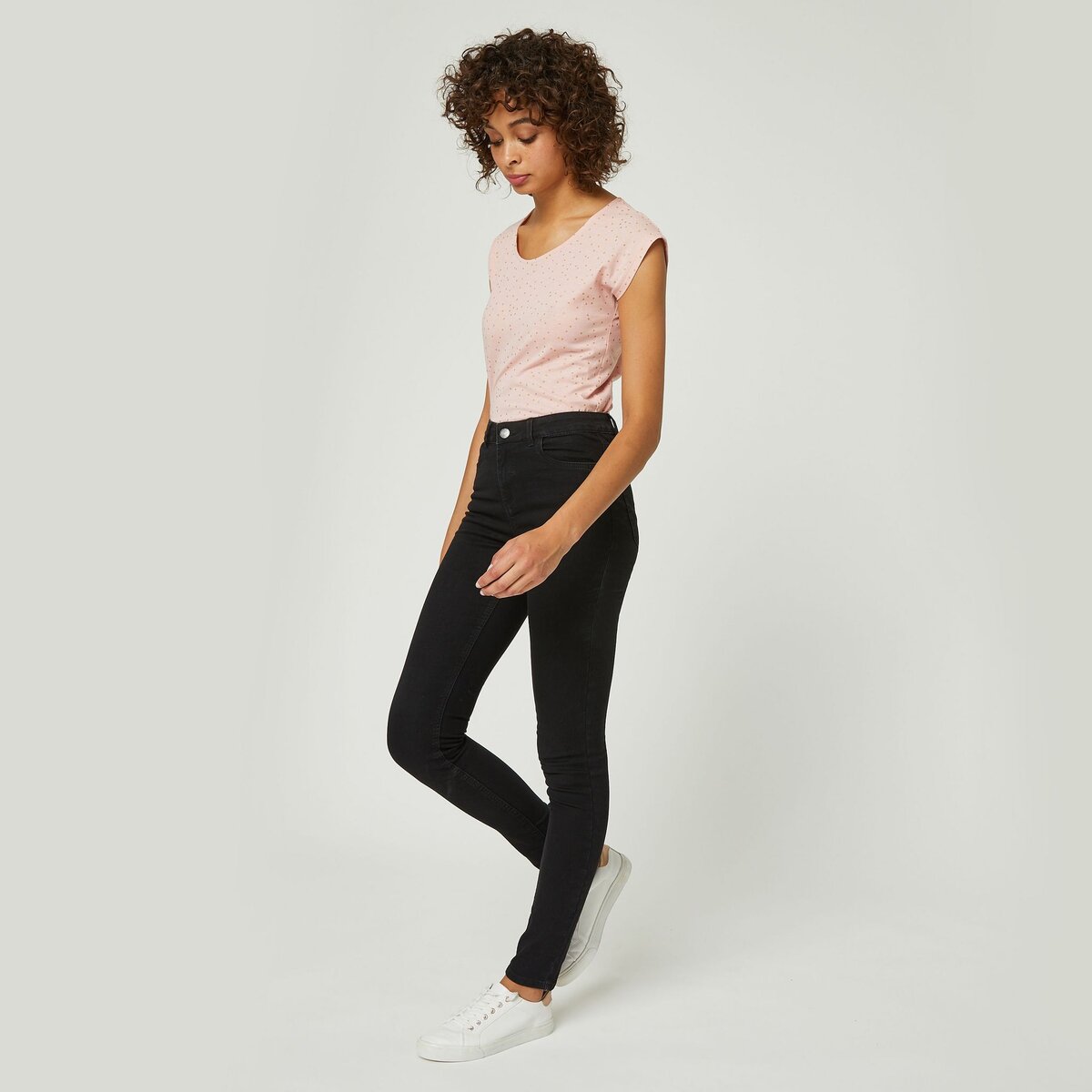 Jeans slim best sale femme pas cher