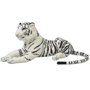 Voir la diapositive 2 : VIDAXL Tigre en peluche Blanc XXL