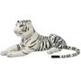 Voir la diapositive 2 : VIDAXL Tigre en peluche Blanc XXL