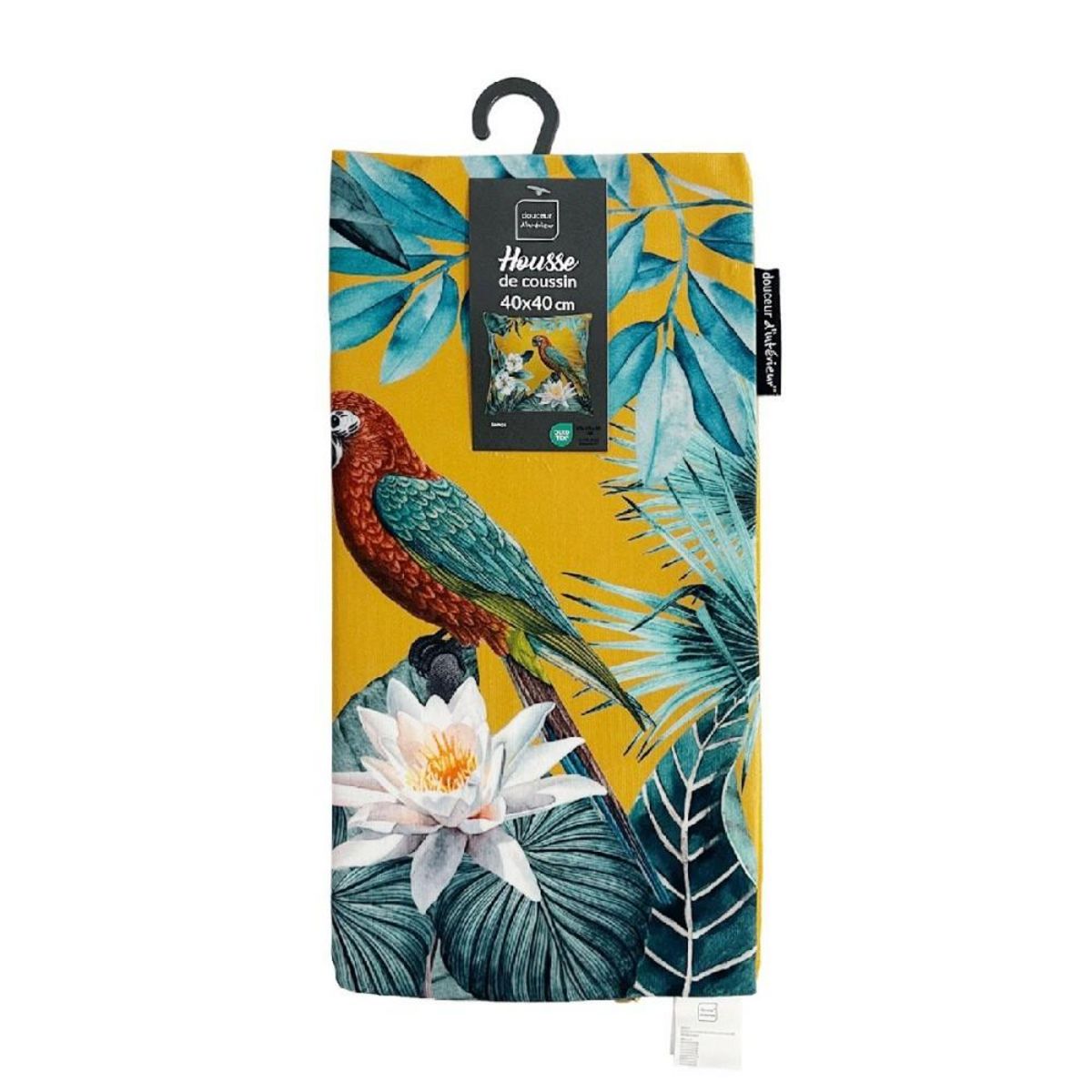 Douceur d'Intérieur Housse de coussin 40x40 cm velours Samoa