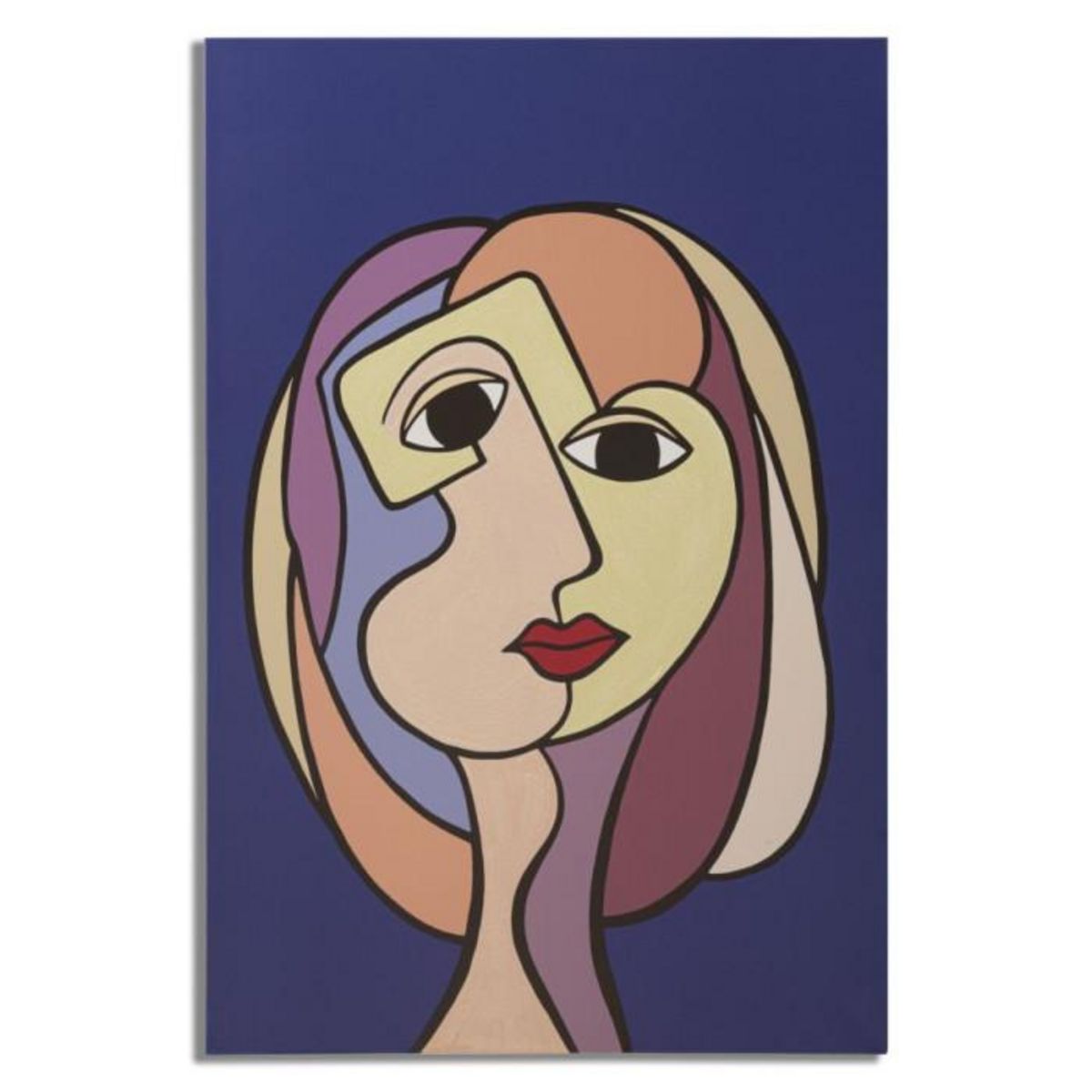 Paris Prix Toile Imprimée Déco  Double Face Large  80x120cm Multicolore