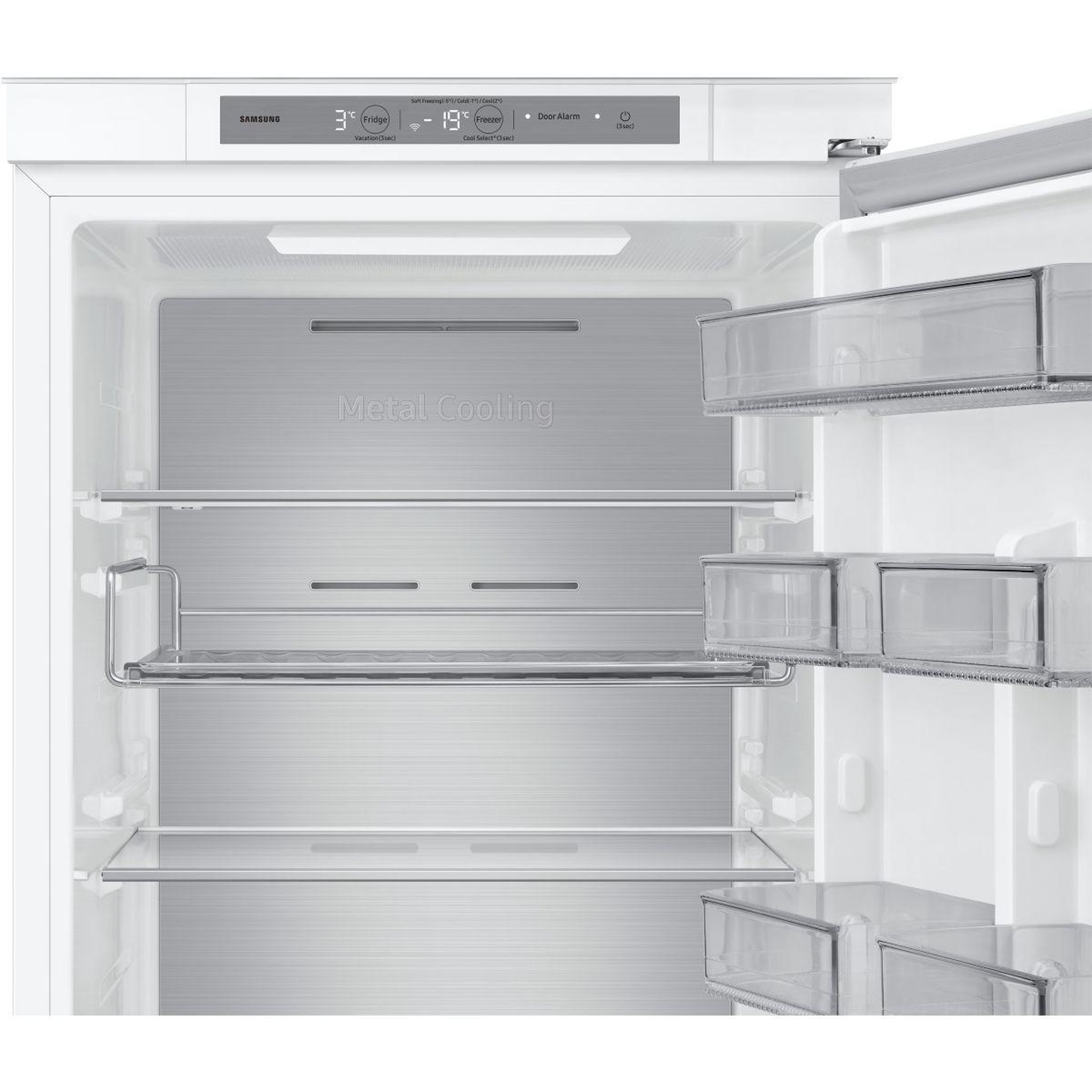 Voir la diapositive 4 : Samsung Réfrigérateur combiné encastrable brb80f26ads0