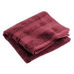 Paris Prix Serviette de Toilette  Excellence  50x90cm Bordeaux