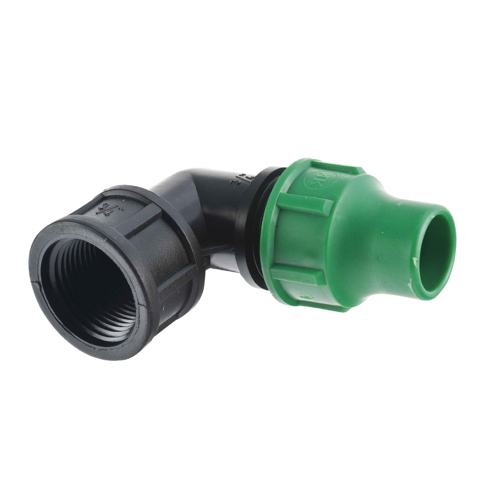 Jardibric Raccord coudé sortie femelle tuyau 16mm