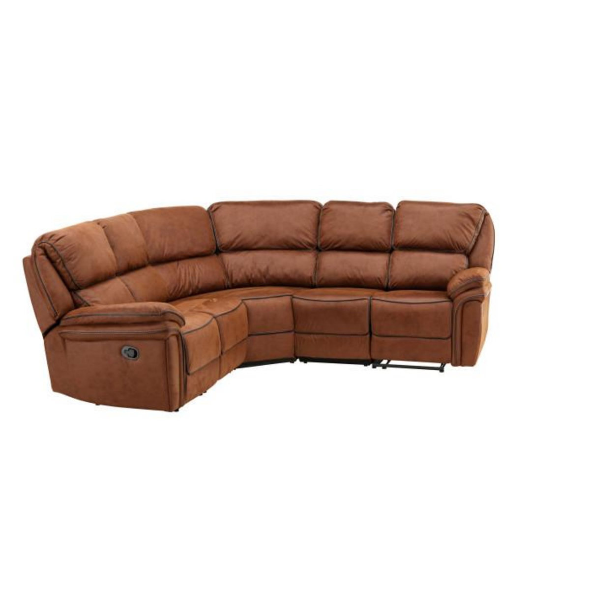 Paris Prix Canapé d'Angle de Relaxation  Saranda  169cm Marron