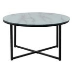 Paris Prix Table Basse Design  Rock  80cm Blanc