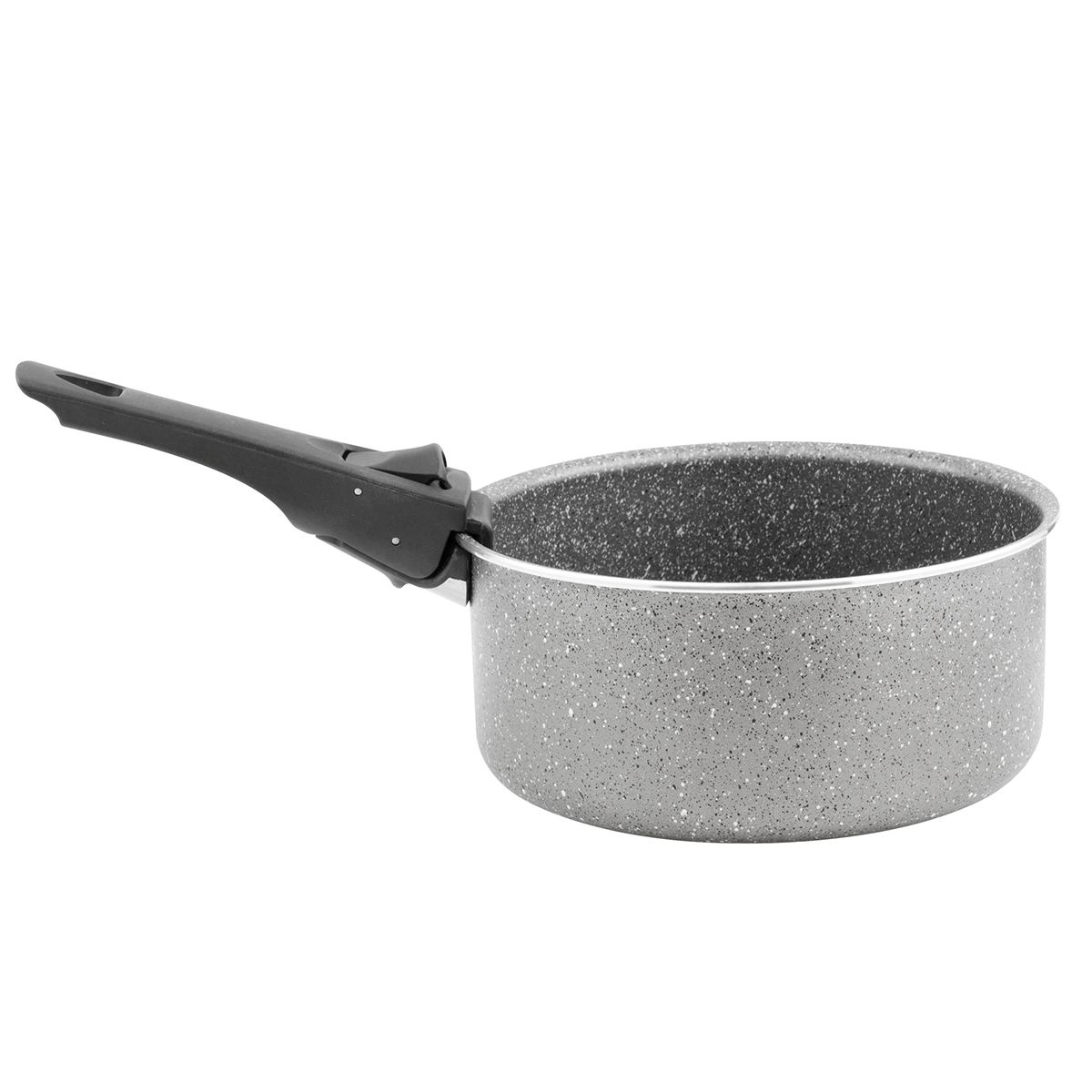 Set de 3 casseroles 16/18/20 cm + poignée amovible