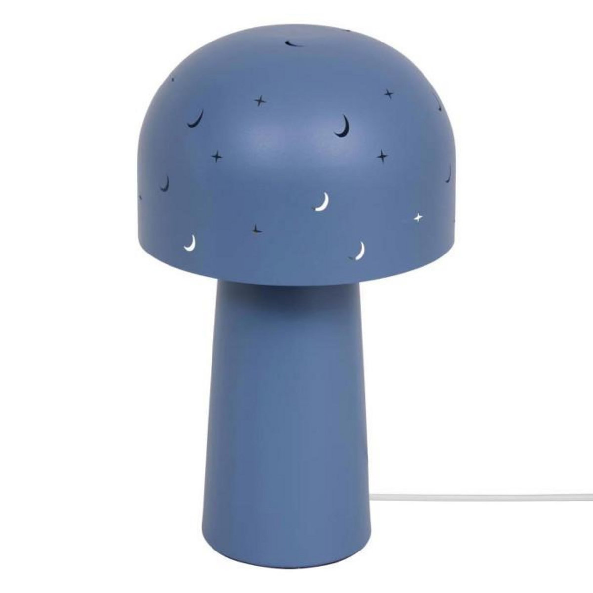 Atmosphera Kids Lampe à Poser Enfant Champignon  Starry  27cm Bleu