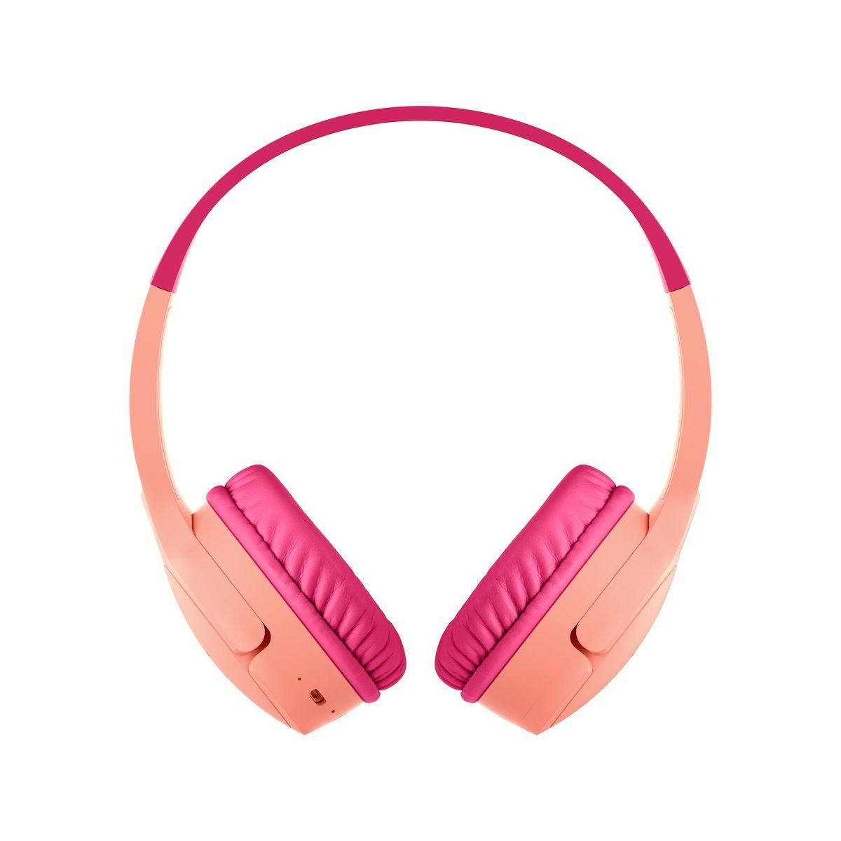 Belkin Casque SoundForm pour enfant Mini Rose