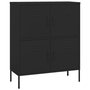 Voir la diapositive 2 : VIDAXL Armoire de rangement Noir 80x35x101,5 cm Acier