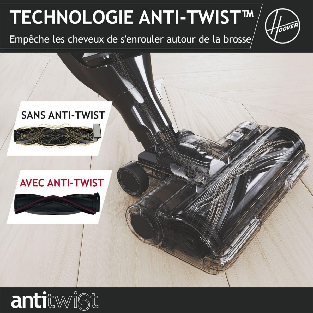 HOOVER Aspirateur balai HFX10P