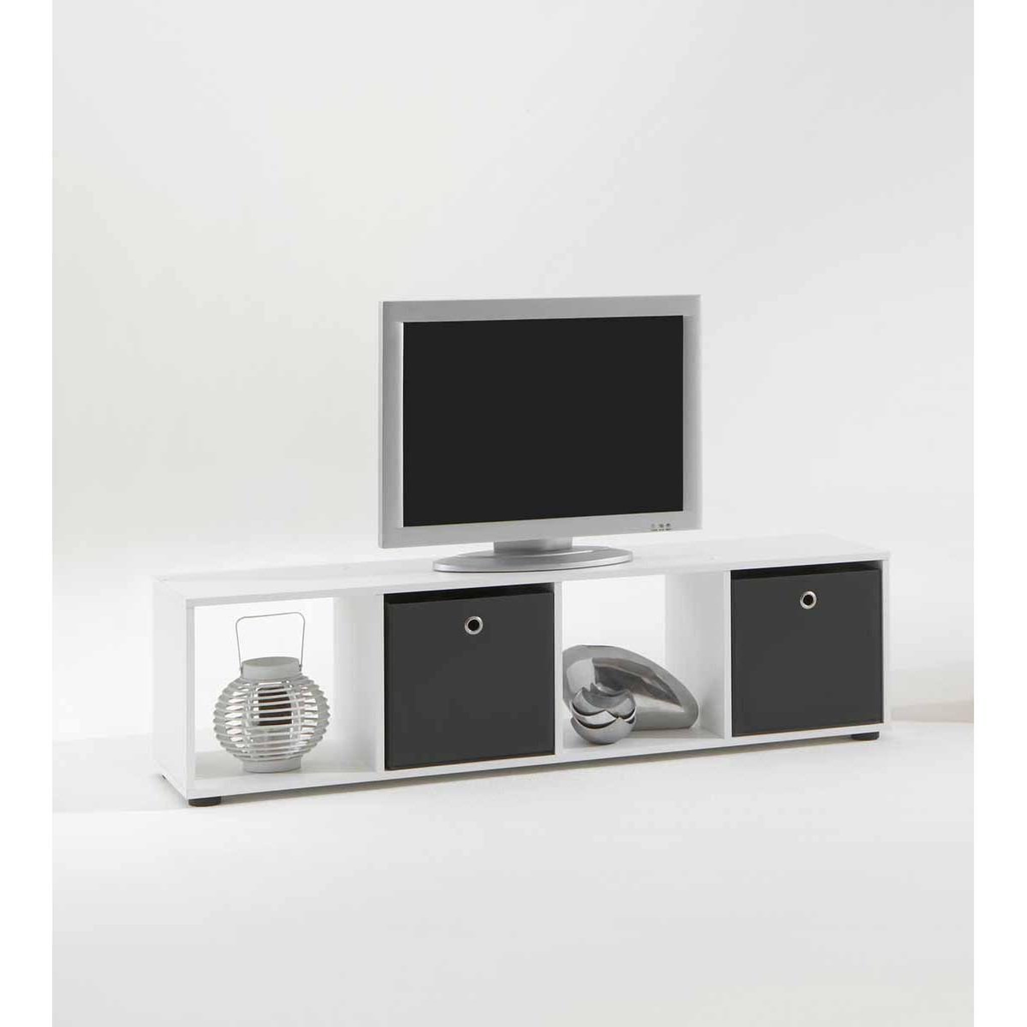 Voir la diapositive 4 : Paris Prix Étagère 4 niveaux design  gaman  140cm blanc
