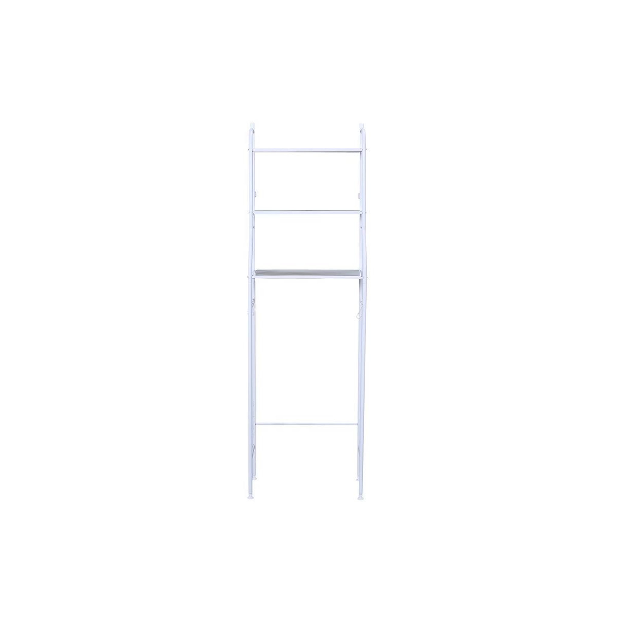 Voir la diapositive 2 : The Home Deco Factory Étagère de rangement wc  pratique  150cm blanc