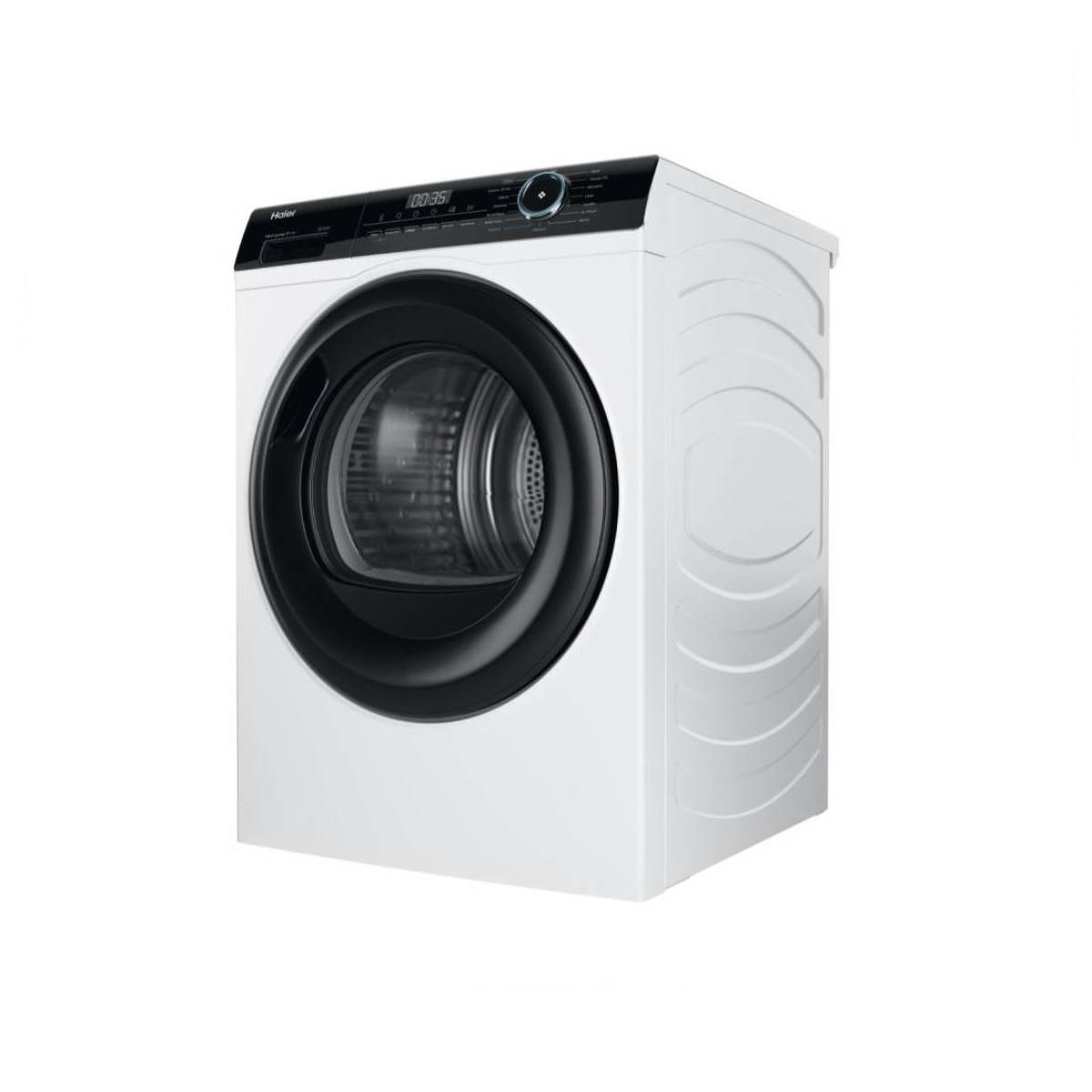 HAIER Sèche-linge pompe à chaleur 60cm 9kg blanc - HD90-A2939-FR