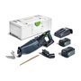 Voir la diapositive 1 : FESTOOL Scie sabre 18V RSC 18 5,0 EB Plus + 2 batteries 5Ah + chargeur rapide + coffret Systainer 3 FESTOOL 576948