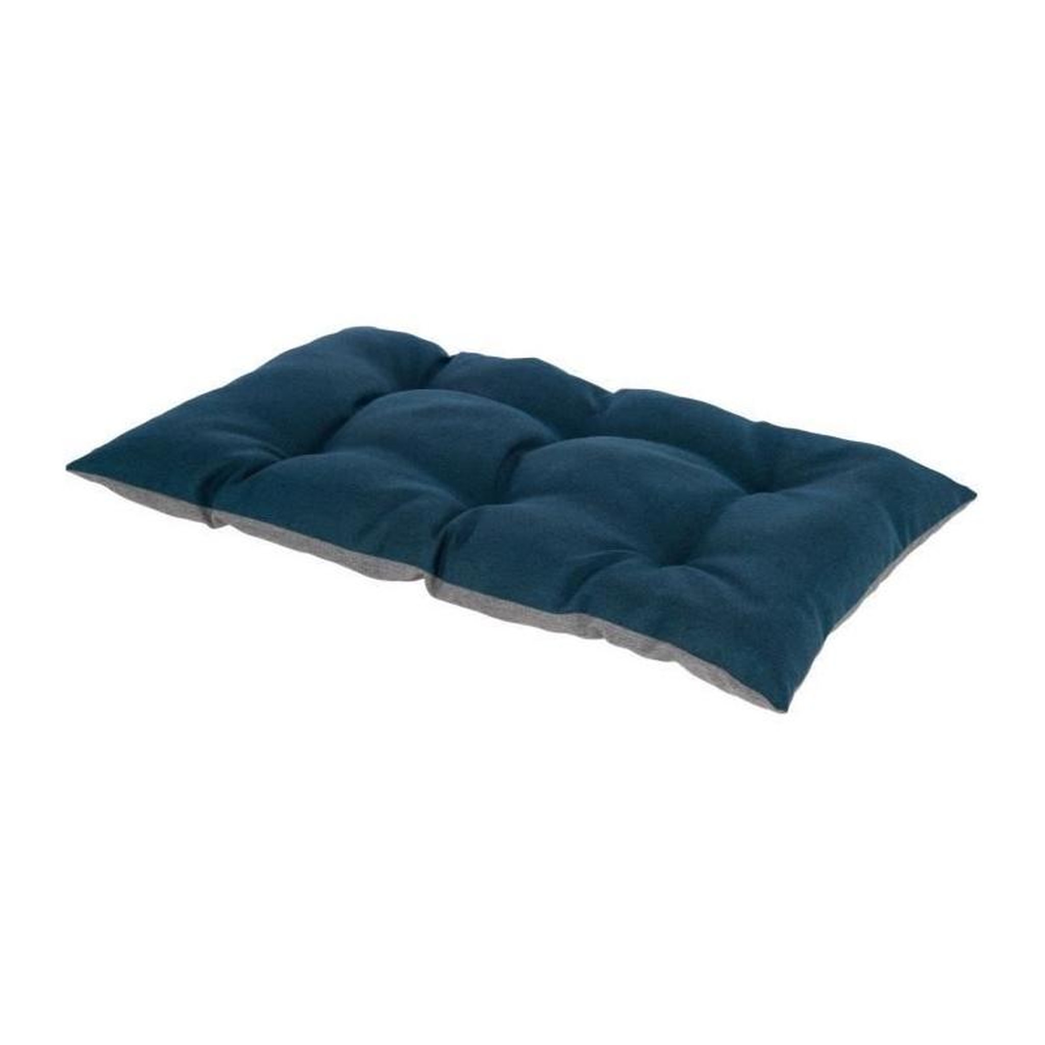 KERBL KERBL - Matelas de sol réversible S - 45 x 70 cm - Coussin ELY - Gris/petrol