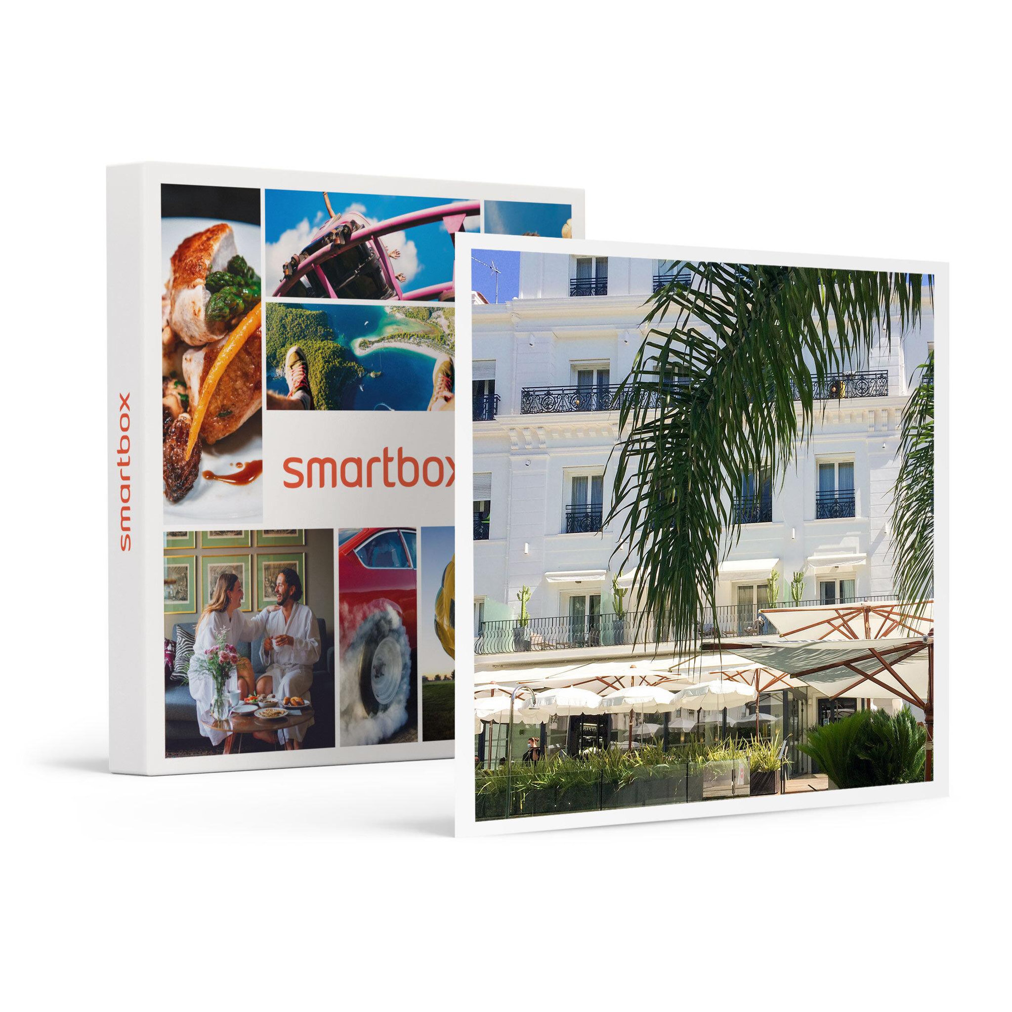 Smartbox Séjour de 2 jours en hôtel 4* au centre de cannes avec pétales de roses et chocolats - coffret cadeau séjour