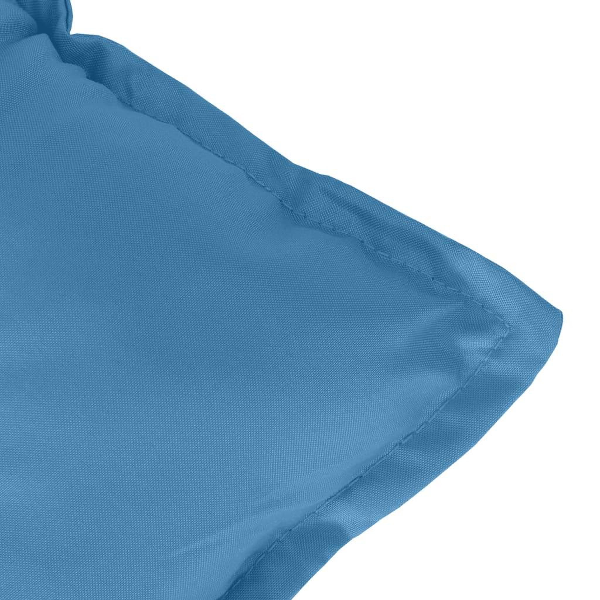 Voir la diapositive 5 : VIDAXL Coussin de banc de jardin bleu melange 100x50x7 cm tissu
