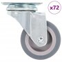 Voir la diapositive 1 : VIDAXL 72 pcs Roulettes pivotantes 50 mm