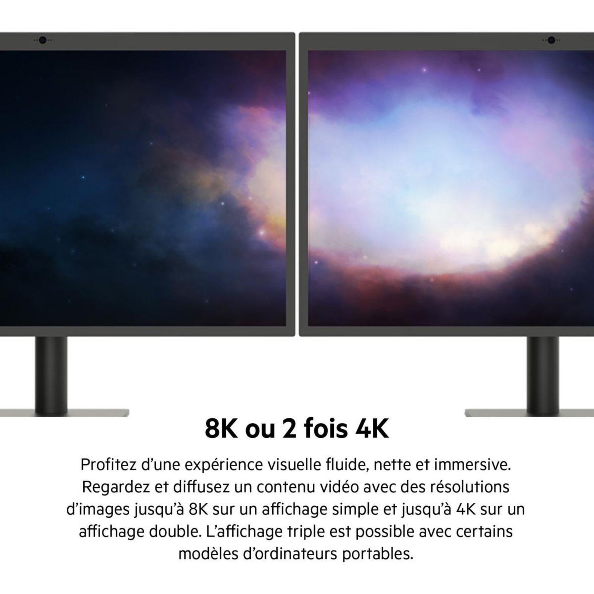 Voir la diapositive 4 : Belkin Station d'accueil THUNDERBOLT 4 PRO DOCK