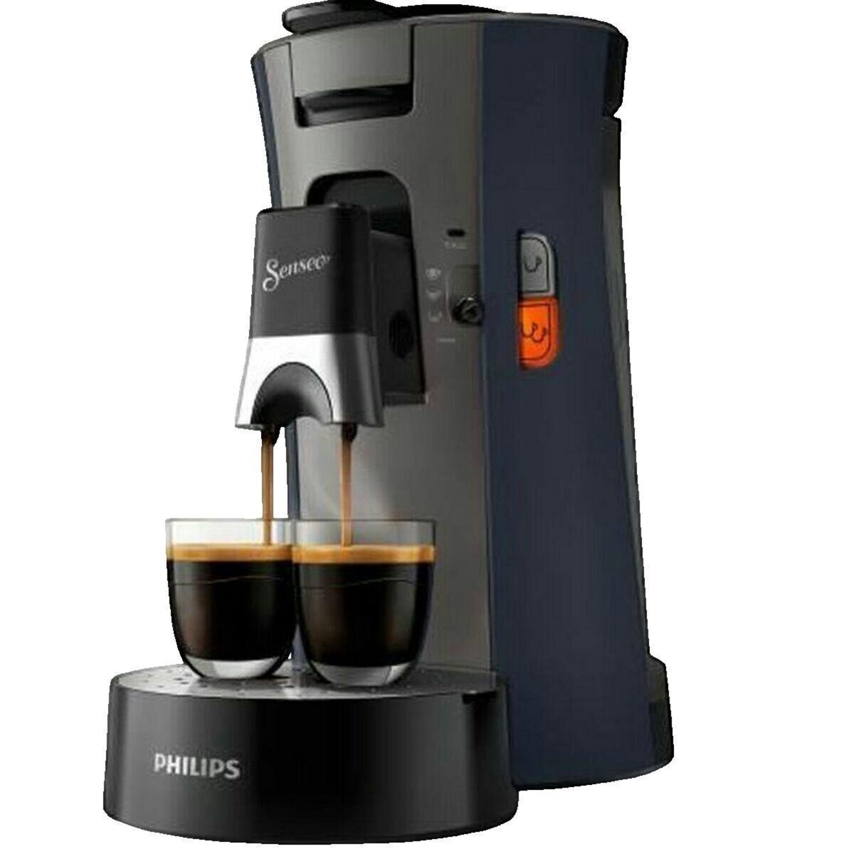 Philips Cafetière à dosettes Philips Senseo Select CSA240/71 Bleu