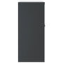 Voir la diapositive 5 : VIDAXL Classeur anthracite 79x40x90 cm acier