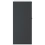 Voir la diapositive 5 : VIDAXL Classeur anthracite 79x40x90 cm acier
