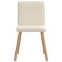Voir la diapositive 4 : VIDAXL Chaises a manger lot de 6 Lin