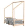 Voir la diapositive 2 : VIDAXL Cadre de lit pour enfant 70x140 cm bois de pin massif