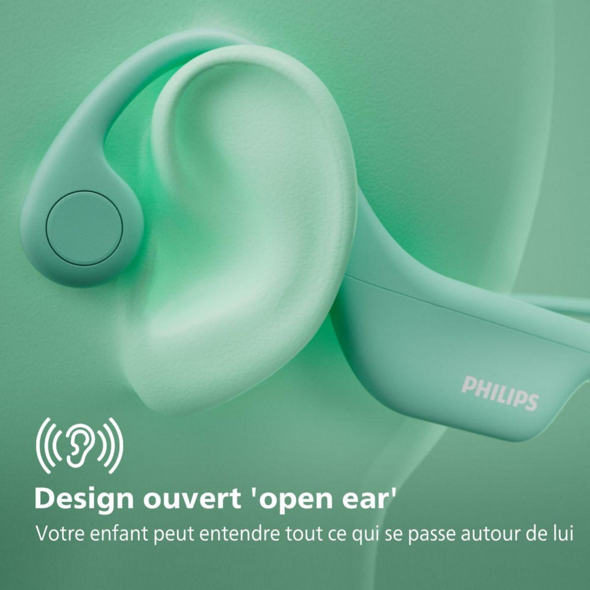 Philips Casque TAK4607GR Vert