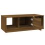Voir la diapositive 5 : VIDAXL Table basse chene marron 102x50x36 cm bois d'ingenierie