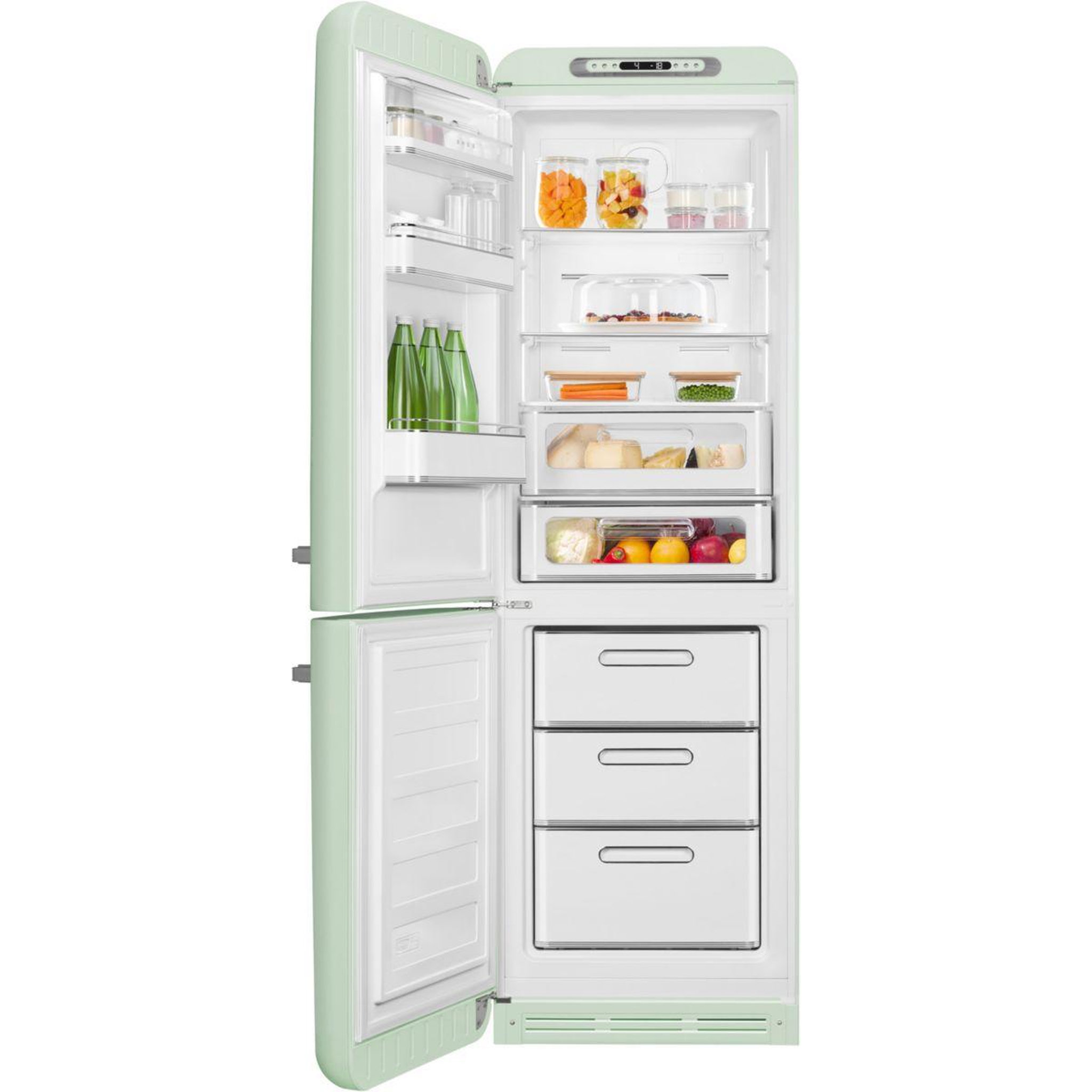 Voir la diapositive 3 : SMEG Réfrigérateur combiné FAB32LPG6
