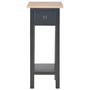 Voir la diapositive 3 : VIDAXL Table d'appoint Noir 27 x 27 x 65,5 cm Bois