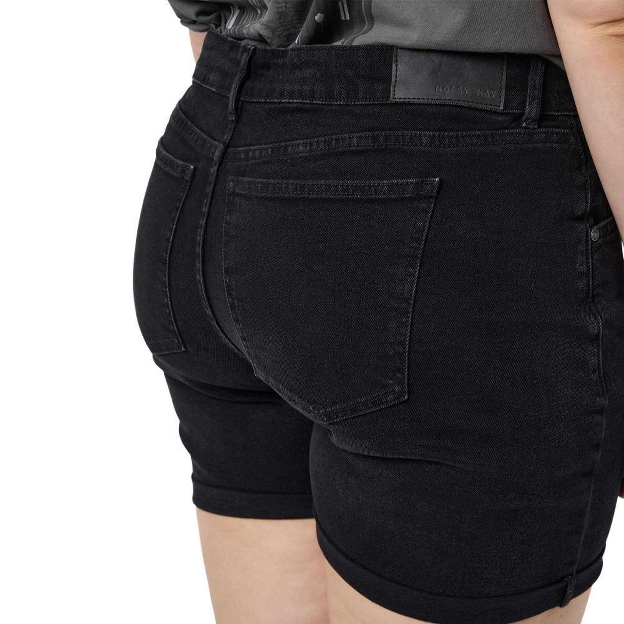 Voir la diapositive 2 : NOISY MAY Short Noir Femme Noisy May moni