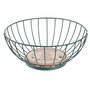 Voir la diapositive 1 : The Home Deco Factory Corbeille à fruits filaire Little Garden - Diam. 27,5 cm