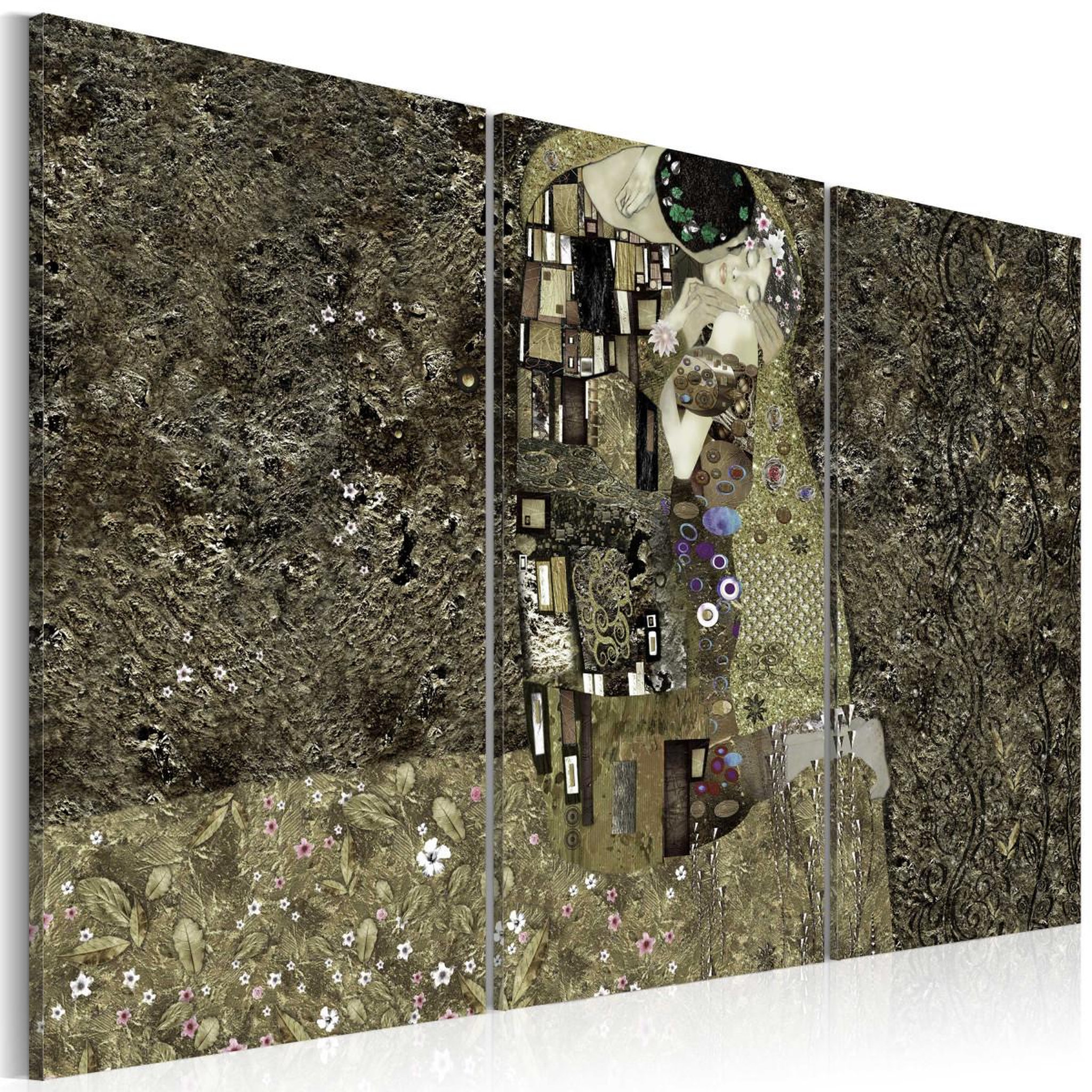 Paris Prix Tableau imprimé  klimt inspiration love  80x120cm