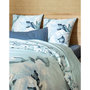 Voir la diapositive 2 : Home collection Parure de couette 3 pcs 240x220cm 100% coton 57 fils estrella