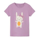 NAME IT T shirt  Fille Name it Hilde. Coloris disponibles : Violet