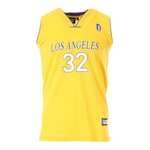 SPORTZONE os Angeles 32 Maillot de basket  Homme Sport Zone. Coloris disponibles : Jaune