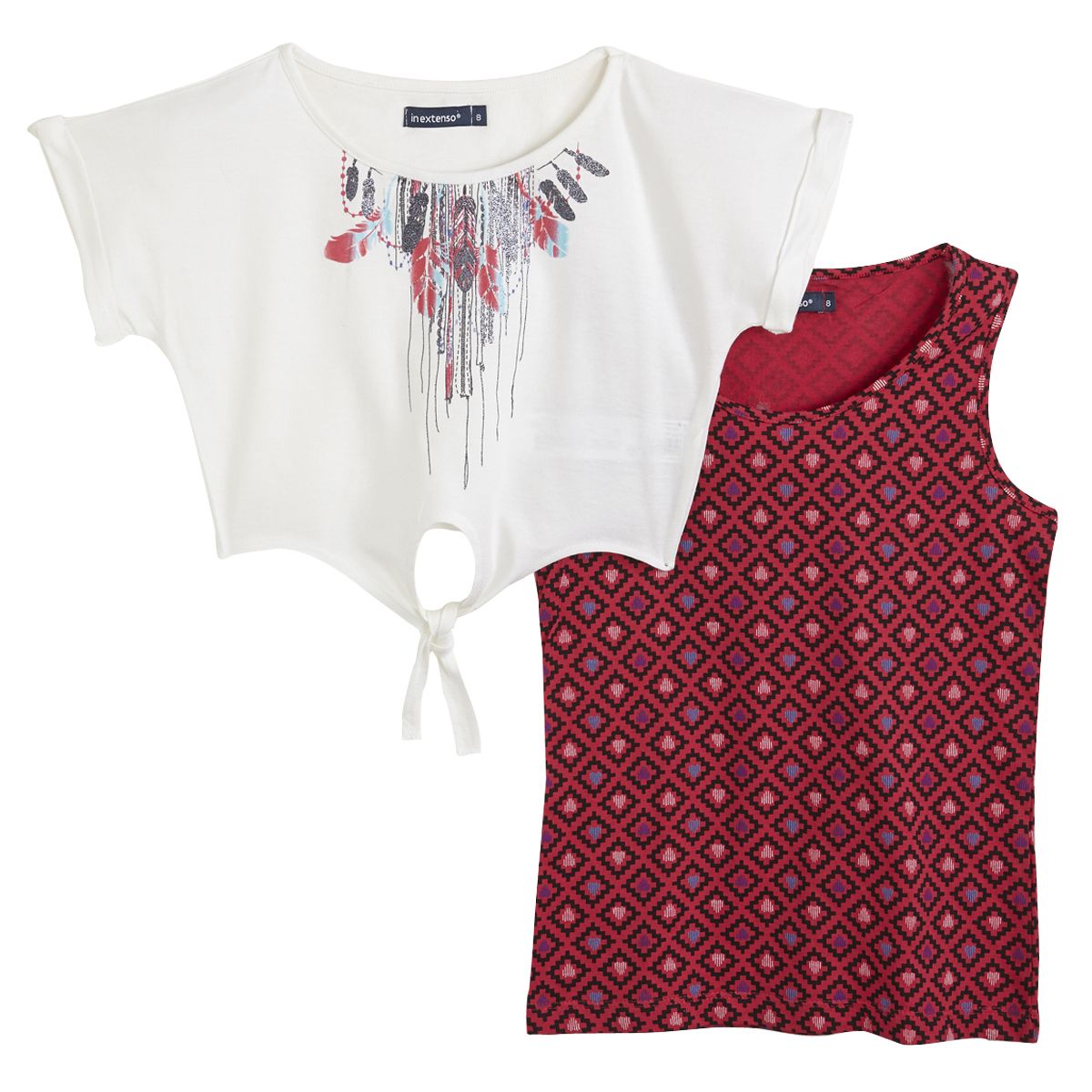 IN EXTENSO Tee-shirt manches courtes fille