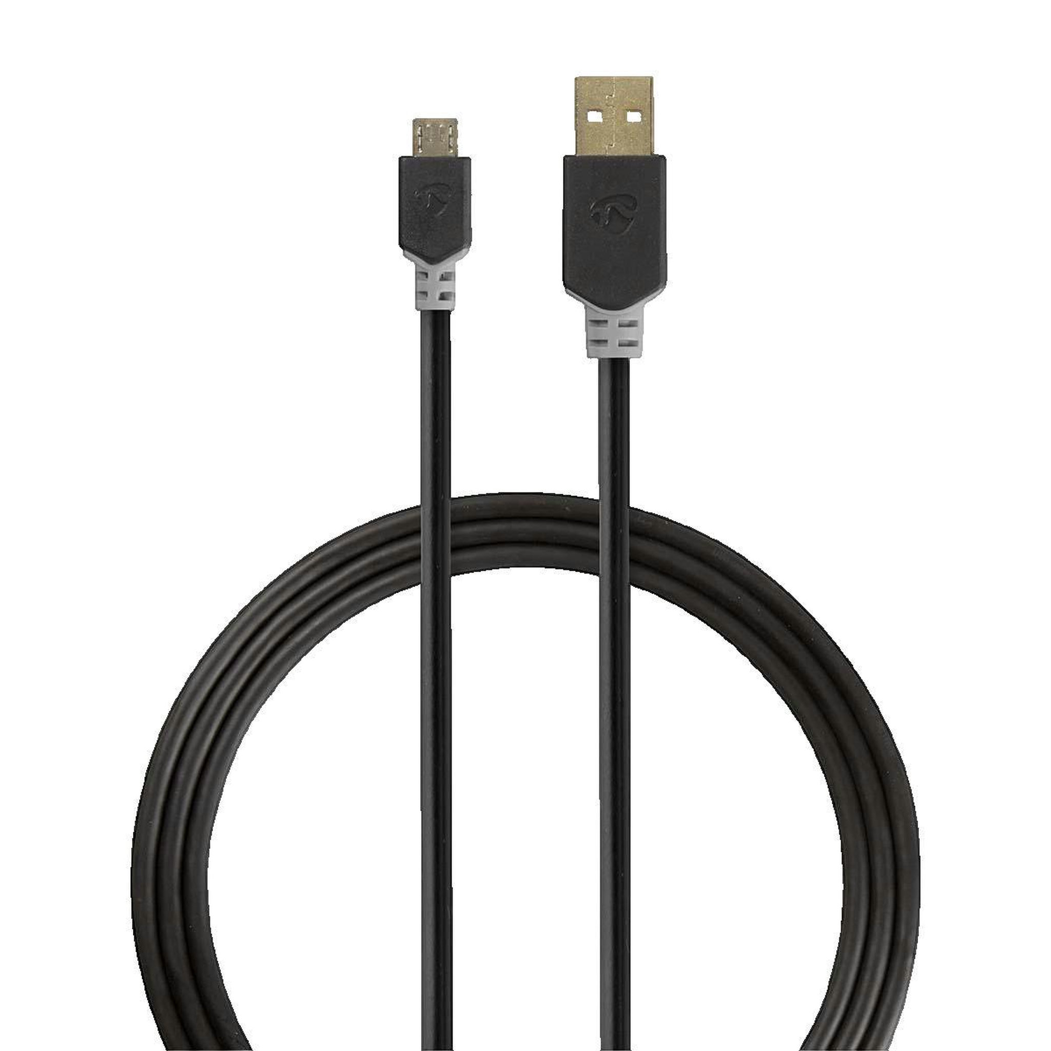 NEDIS Câble USB Nedis CCBW60500AT20 2 mètres anthracite