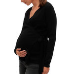 MAMALICIOUS Pull de Grossesse  Femme Mamalicious Lena. Coloris disponibles : Noir