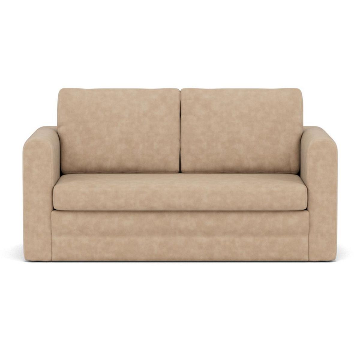 BEST MOBILIER Marilia - canapé 2 places convertible déplimousse en simili