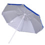 Voir la diapositive 5 : OUTSUNNY Parasol inclinable octogonal de plage Ø 150 cm tissu polyester haute densité anti-UV mât démontable sac de transport inclus bleu
