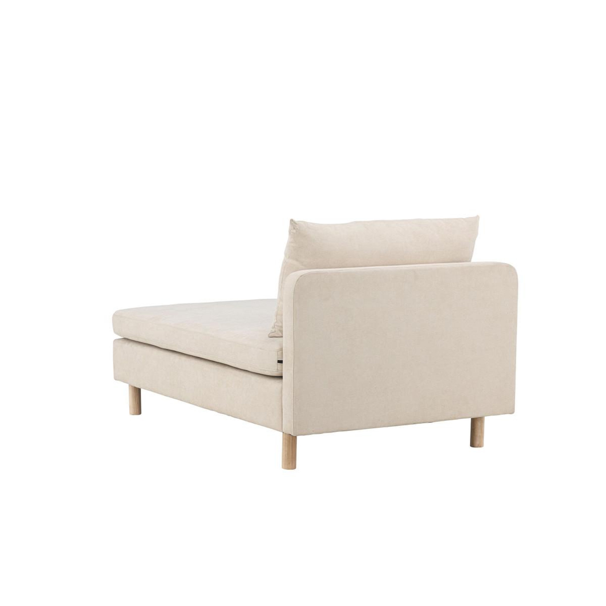 Voir la diapositive 5 : Paris Prix Module de canapé méridienne  zero  152cm beige