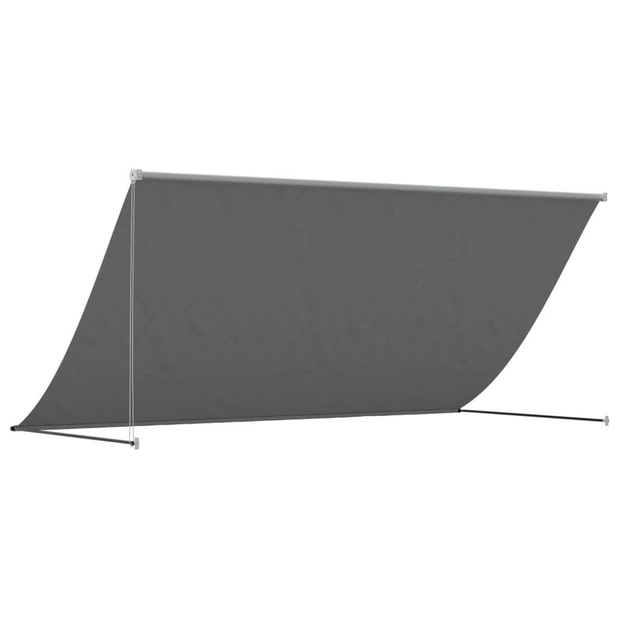 Voir la diapositive 5 : VIDAXL Auvent retractable anthracite 300x150 m tissu et acier