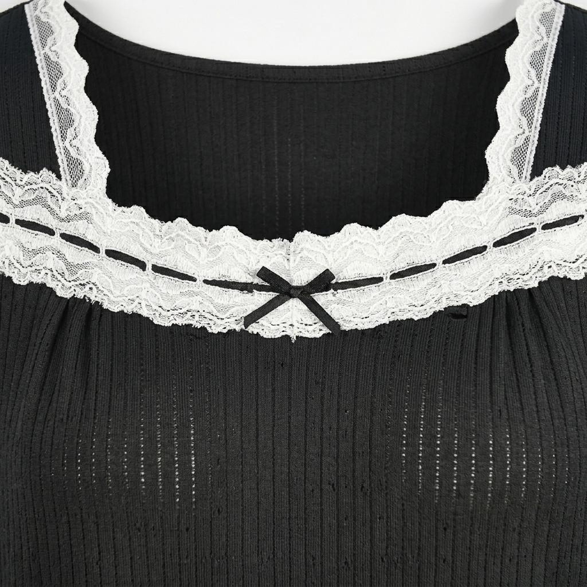 Voir la diapositive 3 : OZABI OZABI Chemise de Nuit Femme Dentelle Ultra Léger