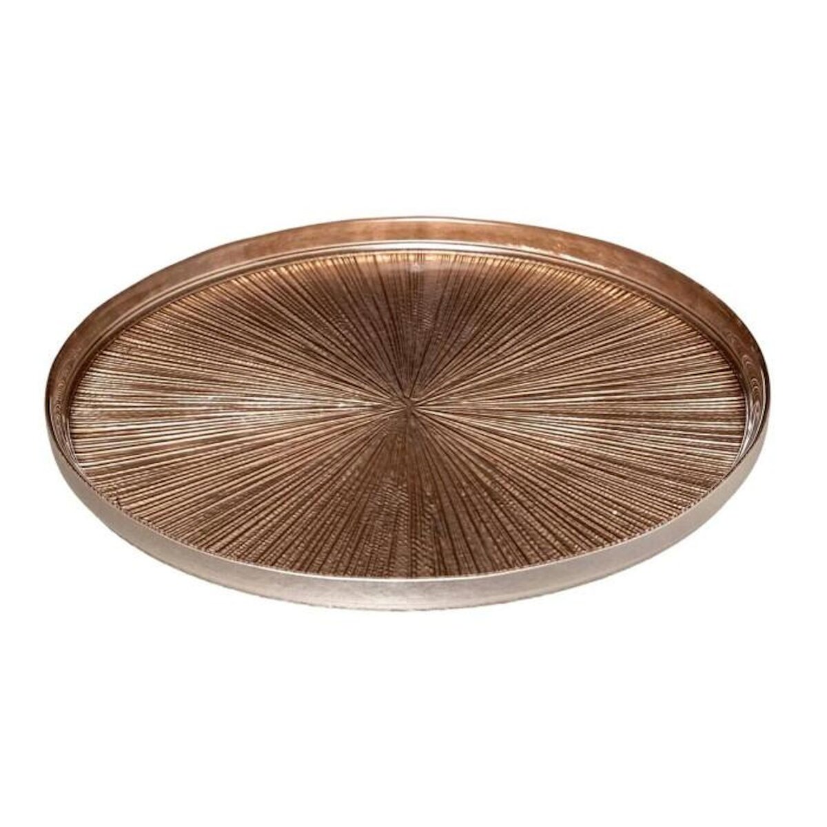 SECRET DE GOURMET Lot de 6 Assiettes Plates  Astra  28cm Champagne