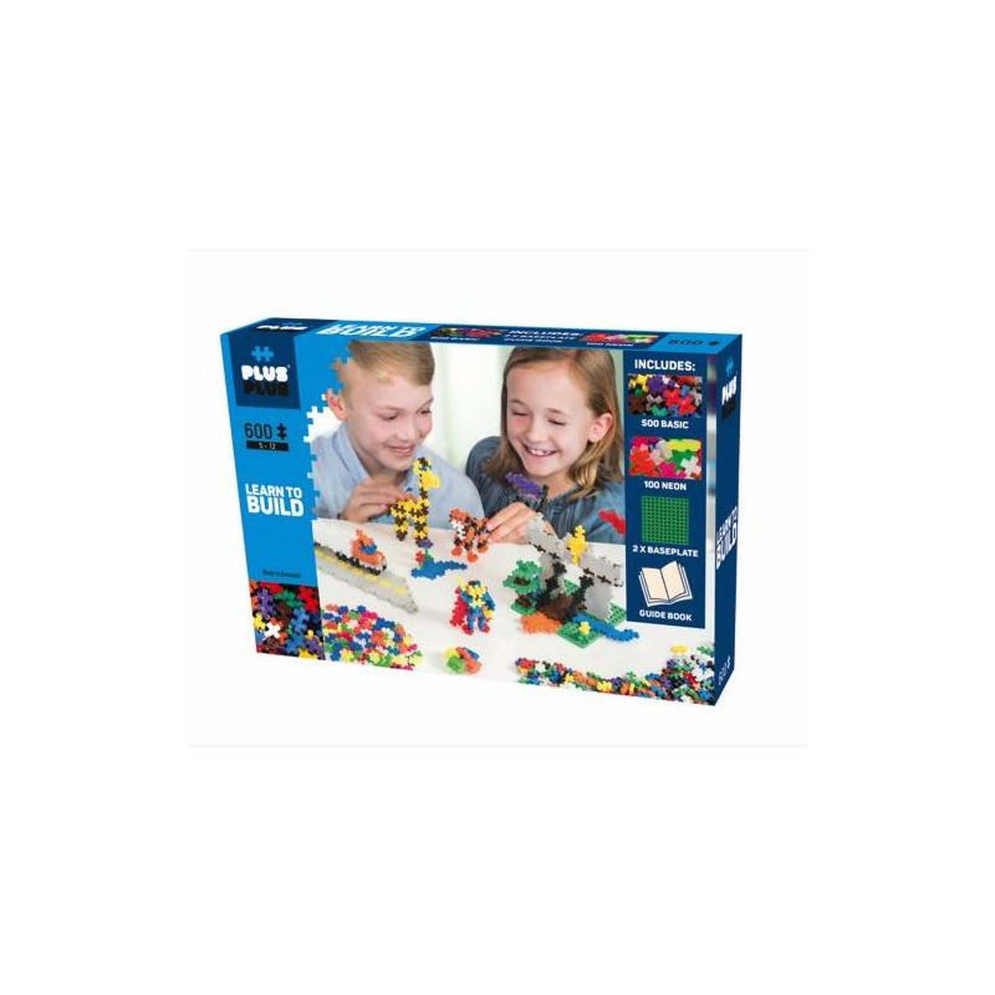 Plus Model Kit découverte Plus Plus Basic et Neon 600 pièces